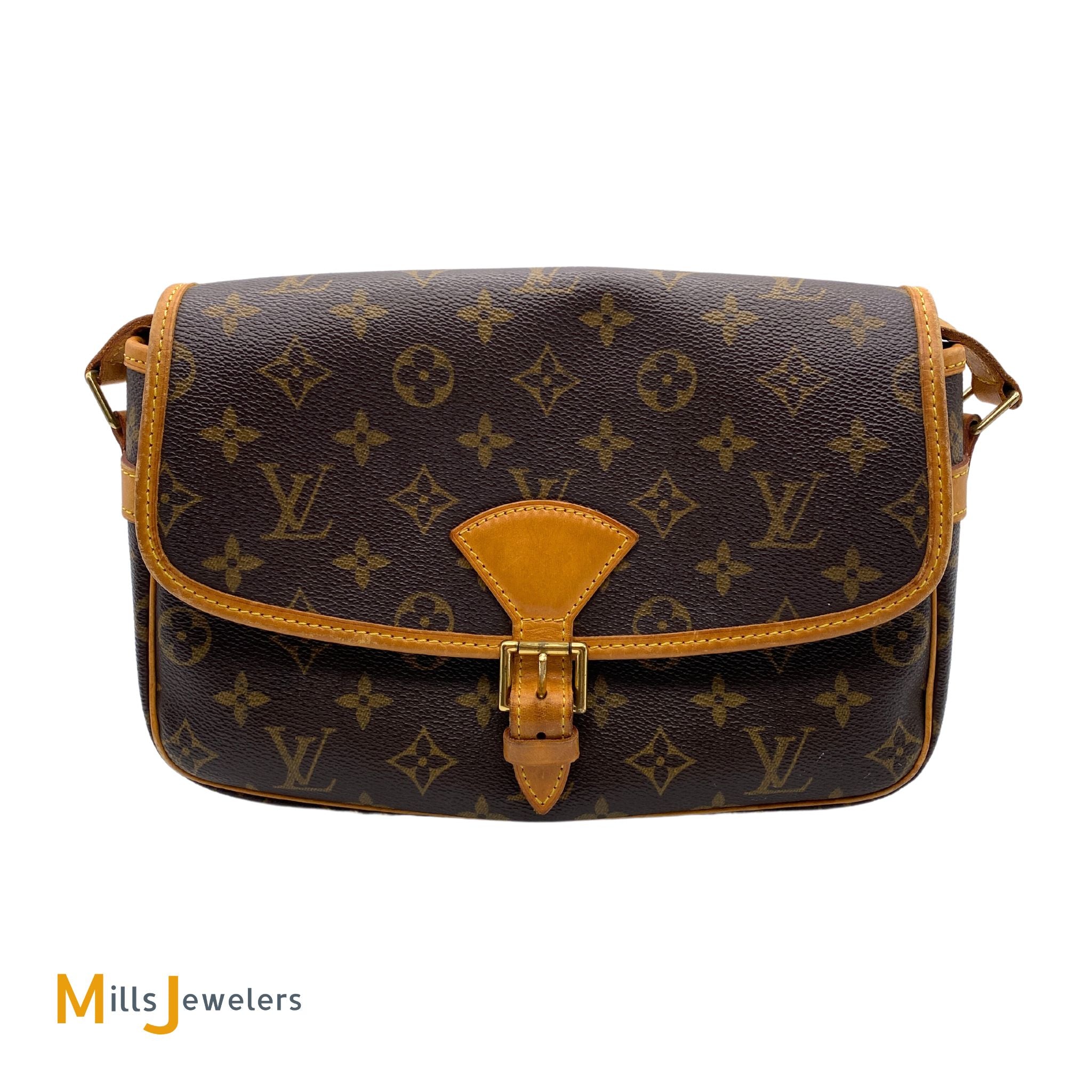 Louis Vuitton Sologne Crossbody Shoulder Messenger Bag (Brown)