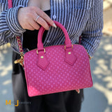 Louis Vuitton Speedy Bandoulière 20 Monogram Rose Shoulder Handbag
