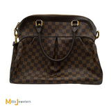 Louis Vuitton Trevi GM Damier Ebene Satchel Shoulder Bag