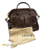 Louis Vuitton Trevi GM Damier Ebene Satchel Shoulder Bag
