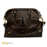 Louis Vuitton Trevi GM Damier Ebene Satchel Shoulder Bag