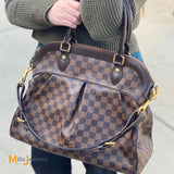 Louis Vuitton Trevi GM Damier Ebene Satchel Shoulder Bag