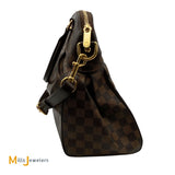 Louis Vuitton Trevi GM Damier Ebene Satchel Shoulder Bag