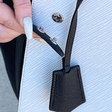 Louis Vuitton Twist Tote Epi Blanc Shoulder Bag M53396 2018