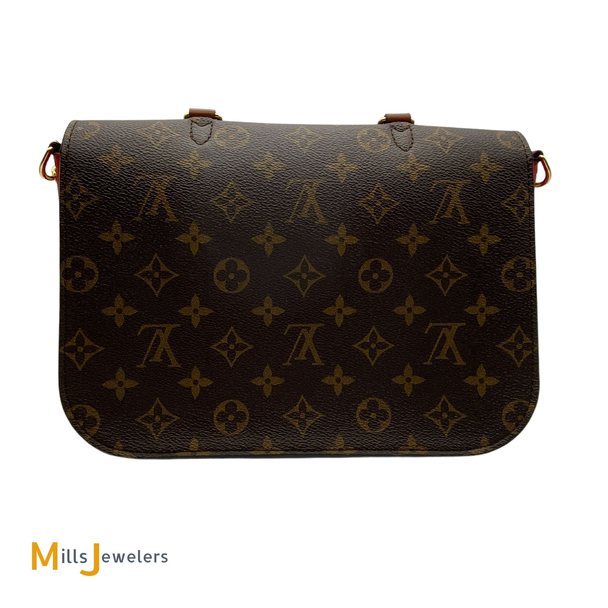 Louis Vuitton Vaugirard Handbag Monogram Canvas with Leather