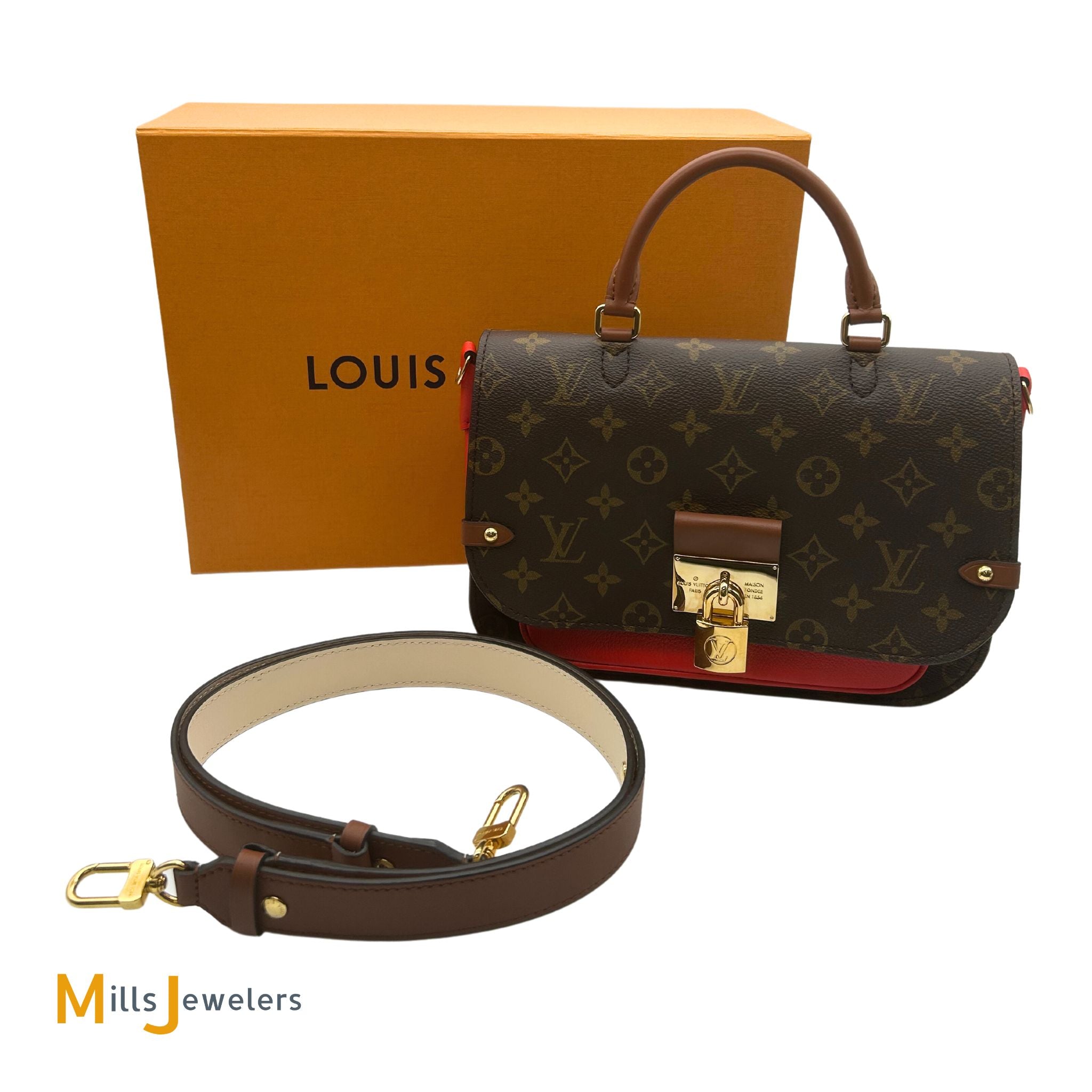 Louis Vuitton Monogram Vaugirard Coquelicot