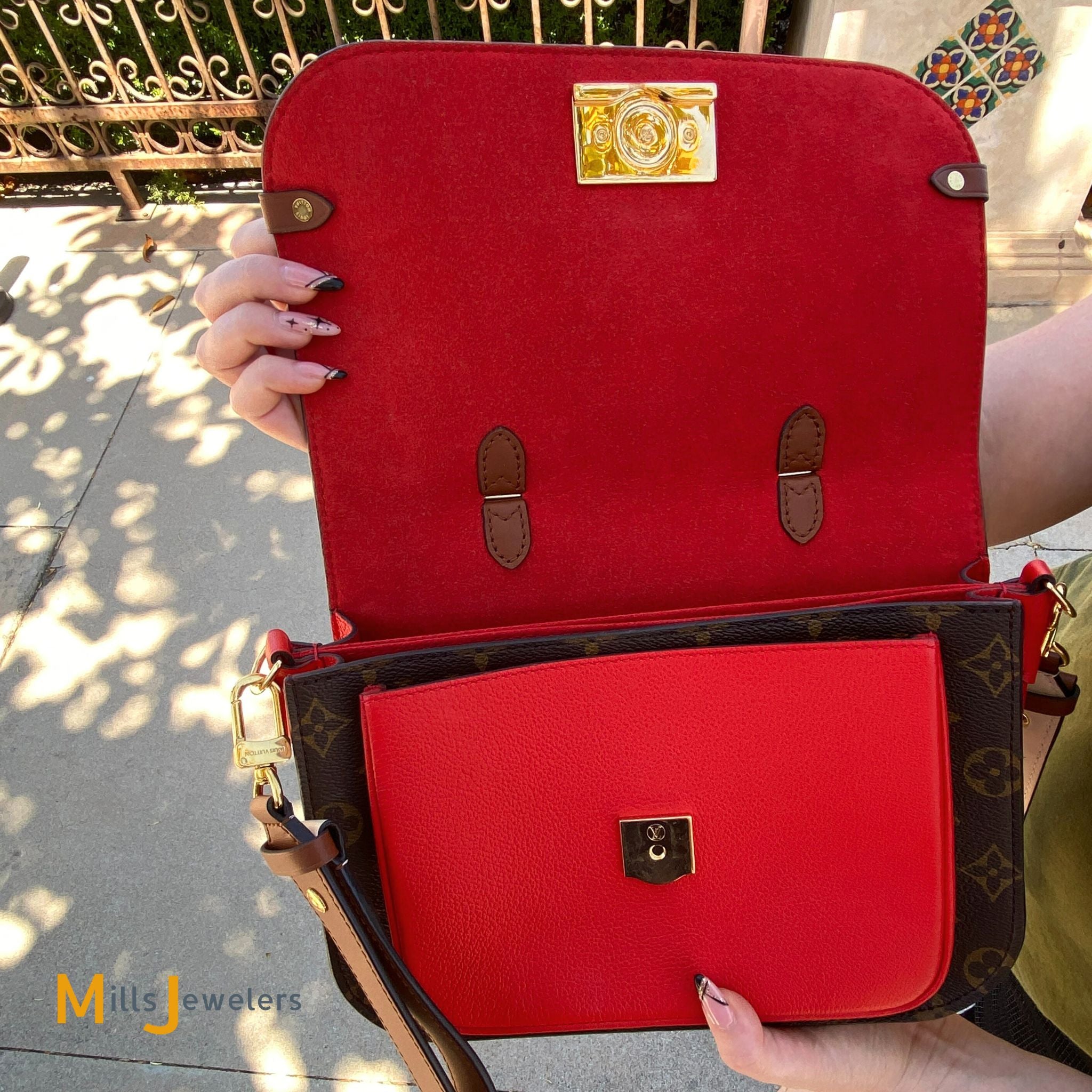 Louis Vuitton Monogram Vaugirard Coquelicot Shoulder Bag – Mills