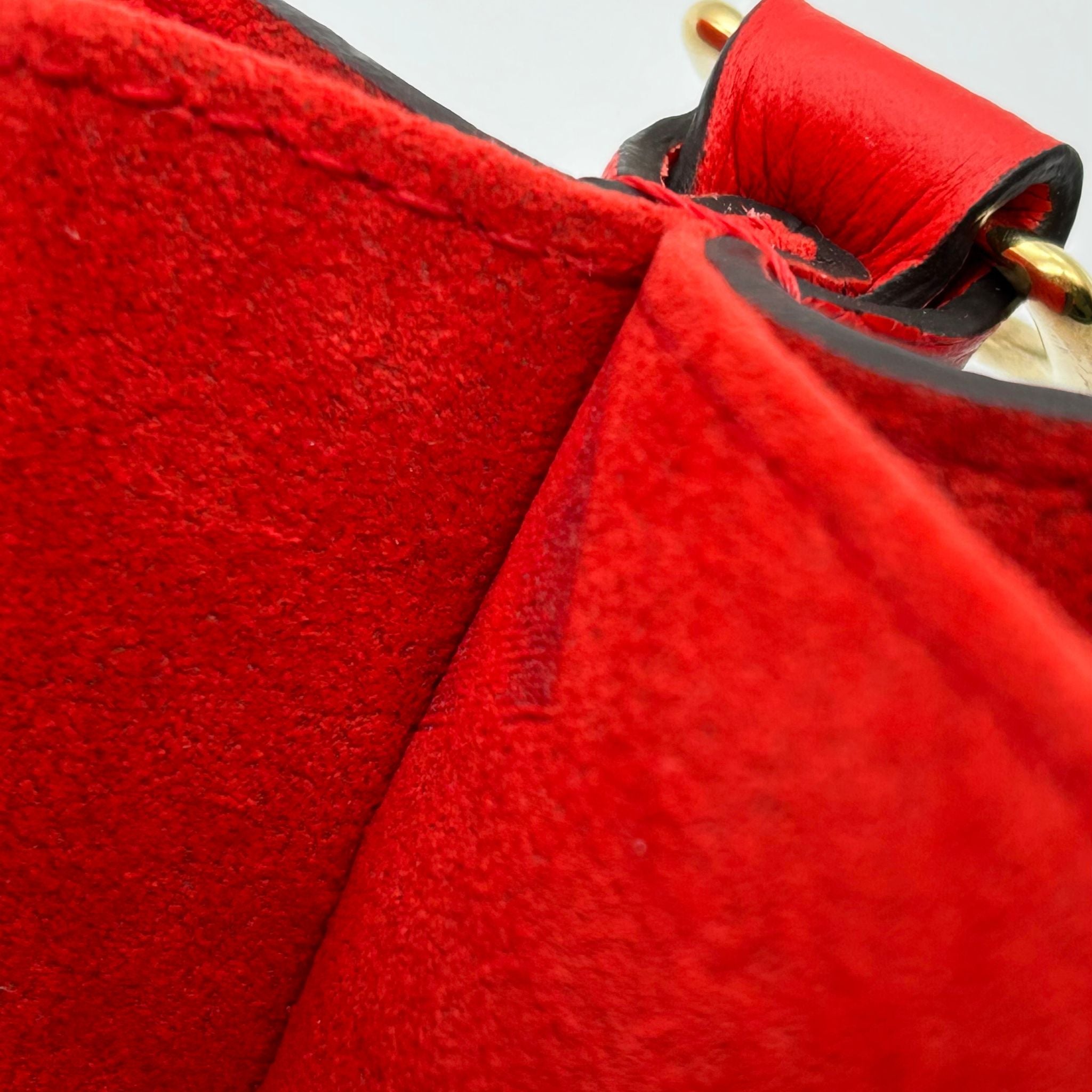 LOUIS VUITTON STUNNING Monogram Vaugirard Coquelicot Crossbody handle bag!