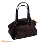 Louis Vuitton Verona PM Damier Ebene Satchel Handbag