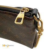 Louis Vuitton Monogram Canvas Pallas Handbag Clutch 2017 M41639