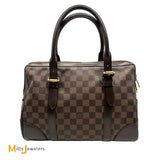 Louis Vuitton Damier Ebene Canvas Berkeley Satchel 2010 N52001