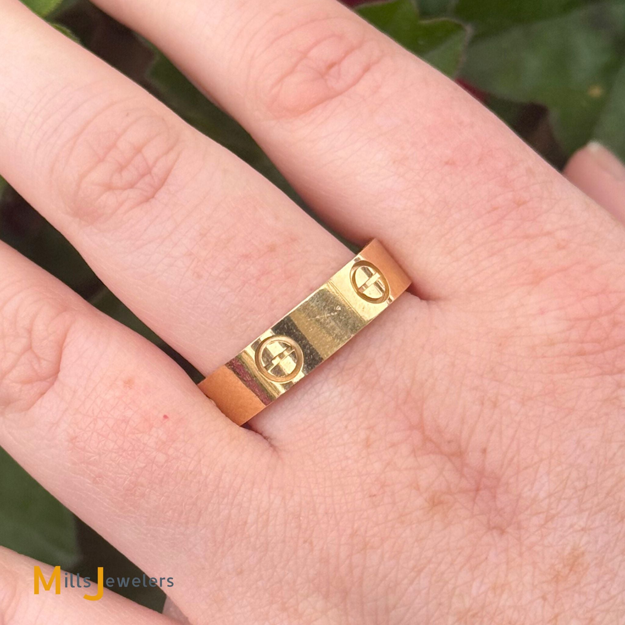Cartier 18K Yellow Gold Love Ring 67mm Size 11.75 – Mills Jewelers