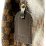 Louis Vuitton Graceful MM Damier Ebene Coated Canvas Shoulder Bag Tote N44045 2020