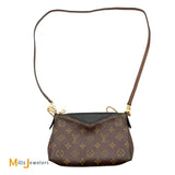 Louis Vuitton Monogram Canvas Pallas Handbag Clutch 2017 M41639