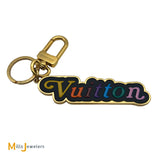 Louis Vuitton Metal Porte Cles New Wave Bag Charm and Key Holder