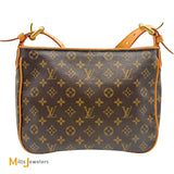 Louis Vuitton Hudson GM Monogram Canvas Crossbody Satchel Bag 2006