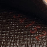 Louis Vuitton Damier Ebene Brazza Canvas Wallet