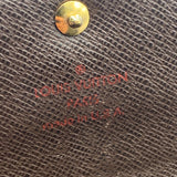 Louis Vuitton Damier Ebene Portefeuille Sarah Wallet 2009