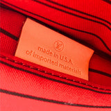 Louis Vuitton Monogram Canvas Neverfull Pochette Cherry 2015 M41177