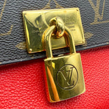 Louis Vuitton Monogram Canvas Red Marignan Crossbody Bag 2019