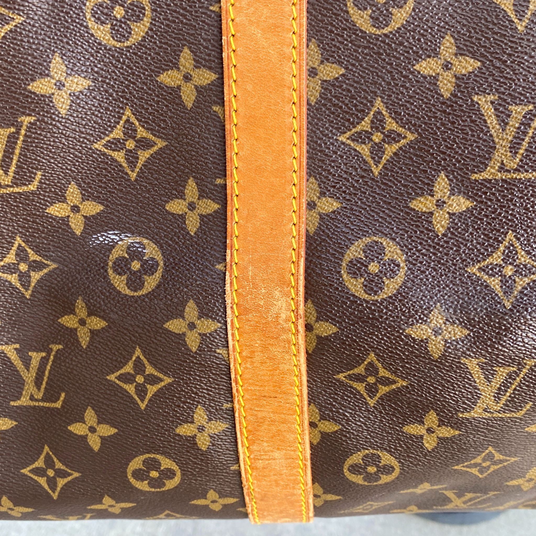 Customized LV Keepall 60 Travel bag in monogram canvas Luxury for ever  #65 ! at 1stDibs