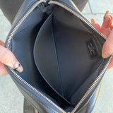 Louis Vuitton Graphite Trio Messenger Bag, Pouch, and Zipped Coin Purse