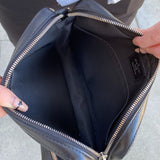Louis Vuitton Graphite Trio Messenger Bag, Pouch, and Zipped Coin Purse