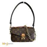 Louis Vuitton Pochette Metis East West Monogram Canvas Crossbody Bag  M46279