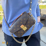 Louis Vuitton Pochette Metis East West Monogram Canvas Crossbody Bag  M46279