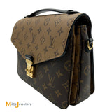 Louis Vuitton Pochette Metis MM Monogram Reverse Crossbody Shoulder Bag M44876