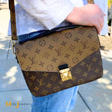 Louis Vuitton Pochette Metis MM Monogram Reverse Crossbody Shoulder Bag M44876