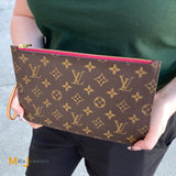 Louis Vuitton Neverfull Pochette Monogram Canvas 2017