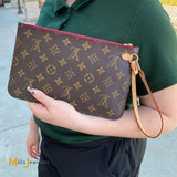 Louis Vuitton Neverfull Pochette Monogram Canvas 2017