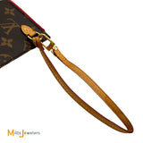 Louis Vuitton Monogram Canvas Neverfull Pochette Cherry 2015 M41177