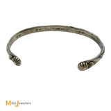 Kee Nataani Navajo Sterling Silver 925 Cuff Bracelet