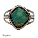 James W Toadlena Navajo Royston Turquoise Sterling Silver 925 Cuff Bracelet