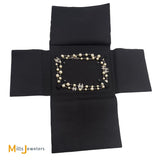 Chanel CC Glass Pearl and Swarovski Crystal 5 Double-C Logo Necklace 2021