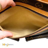 Louis Vuitton Hudson GM Monogram Canvas Crossbody Satchel Bag 2006