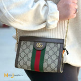 Gucci GG Ophidia Supreme Small Crossbody Clutch