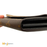 Louis Vuitton Sarah Monogram and Reverse Giant Monogram Brown Wallet M80726