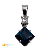 sapphire pendant for necklace