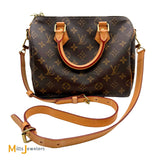Louis Vuitton Speedy 25 Bandouliere Monogram Canvas Crossbody Bag M41109 2019