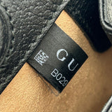 Gucci Black Calfskin Leather Ophidia Chain Shoulder Bag