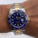 Rolex Submariner Date 116613LB Blue Dial Oyster Bracelet Watch 2019