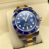 Rolex Submariner Date 116613LB Blue Dial Oyster Bracelet Watch 2019