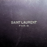 YSL Sac De Jour Cream and Black Leather Crossbody Tote 2016