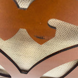 Loewe Women’s Small Anagram Cut-Out Tan Calfskin Leather Tote Bag