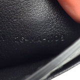Christian Dior Calfskin Leather D-Fence Black Card Holder