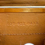 Vintage Gucci Micro GG Kiss Lock Coin Purse Wallet