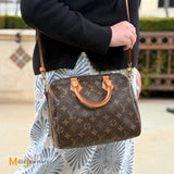 Louis Vuitton Speedy 25 Bandouliere Monogram Canvas Crossbody Bag M41109 2019